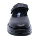 thumbnail image 3 of Zapato escolar Coqueta para niña de piel negro Nora con tira de contacto, 3 of 6