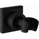 thumbnail image 1 of Wall-Mounted Stainless Steel Shower Head Holder for Handheld Black Shower Accessory, 1 of 4