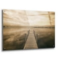 thumbnail image 2 of Epic Art 'Dock at Crooked Lake, Conway, Michigan 09' by Monte Nagler, Acrylic Glass Wall Art, 36"x24", 2 of 8