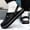 Black, variant on KANG Fashion Men's Solid-Color Closed-Toe Slippers Winter-Warm -Lined Slide Slippers Cozy and Breathable Indoor & Outdoor Shoes for All-Season Comfort Grey 41
