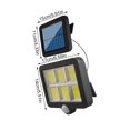 thumbnail image 4 of Cateissary Luz Solar COB 120 con Sensor de movimiento para exteriores, luz de pared Solar de recarga, luz Led de emergencia impermeable para lámpara de Iluminación y accesorios Cateissary HA008697-00B, 4 of 6