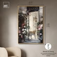 thumbnail image 5 of Elegant Flower Storefront Canvas Fashion Designer Wall Art by Art Remedy, Gold Frame, 36" x 54", 5 of 7