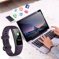 thumbnail image 4 of Letsfit ID152 Purple Fitness Tracker, 4 of 7