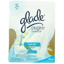 Glade Plug-Ins 0.71 oz. Clean Linen Scented Oil Refill 6-Pack