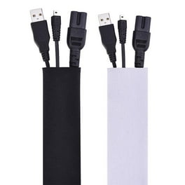 2 Pack Wall Mount Cable Organizer - 19 Slots Cord Holder, Slot Width 5.5-9.5mm For Studio & Home