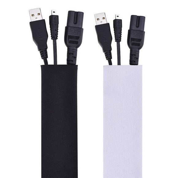 2.03m Cable Management Organizer Neoprene Cable Cords Wire Cover Hider Sleeve