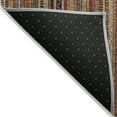 thumbnail image 3 of Addison Rugs Chantille Indoor/Outdoor Transitional Stripes Paprika Washable Rectangle Rug, 5' x 7'6", 3 of 6