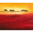 thumbnail image 3 of Paus, Hans 23x20 Black Modern Framed Museum Art Print Titled - Tree Timberline III, 3 of 5