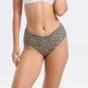 thumbnail image 4 of Gibobby Ropa Interior para Mujer Calzoncillos ajustados de cintura alta con estampado de leopardo para mujer, ropa interior Sexy tipo bóxer, ropa interior transpirable sin cos(Gris， M), 4 of 4