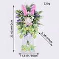thumbnail image 7 of HJuyYuah Easter Bunny Wreath 24 Inch - Artificial Plant Themed Door Hanger for Front Door Outdoor Wall Decor and Scene Props, 7 of 7