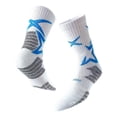 thumbnail image 1 of Calcetines de baloncesto para patinadores, antideslizantes, de calidad Elite, para hombre y mujer, N5G8 y T3A0, 1 of 7