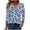 F#Blue, variant on Yuanlook Womens T Shirt Fall Tops 3/4 Sleeve Fashion Clothes Spring Beach Vacation Trendy - White - L
