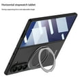 thumbnail image 4 of Feishell for Samsung Galaxy Z Fold 7 Case with Rotating Ring Holder, Magnetic Case Compatible with MagSafe Accessories Built in Screen Protector Slim Hard PC Protective Magnetic Cover,Titaniumgray, 4 of 8
