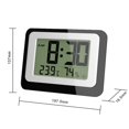 thumbnail image 5 of Digital Wall Clock Battery Operated with Backlight, LCD Digital Clock Large Display, Modern Wall Clocks for Living Room Decor, Alarm Clocks, 5 of 5