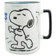thumbnail image 3 of Taza de Porcelana Bitono con Diseño Snoopy, Colección Peanuts, Con Interior Azul, Capacidad 405 ml, 3 of 5