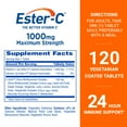 EsterC Vitamin C, Immune Support Tablets, 1000 Mg, 120 Ct