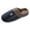 Navy, variant on TJAZFJPA Cat Slippers for Women Fuzzy Couple Autumn and Winter Solid Color Leather Home Warm Padded Outdoor Cotton Shoes Slippers Cute Fall Slippers for Women Slippers for Women Indoor Cute