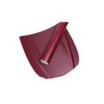 thumbnail image 1 of ZheElen 3D DIY Feuille de Fibre de Carbone pour Voiture Rouleau Film Autocollant Décalcomanie 1,27m*30cm Rouge Vin, 1 of 4