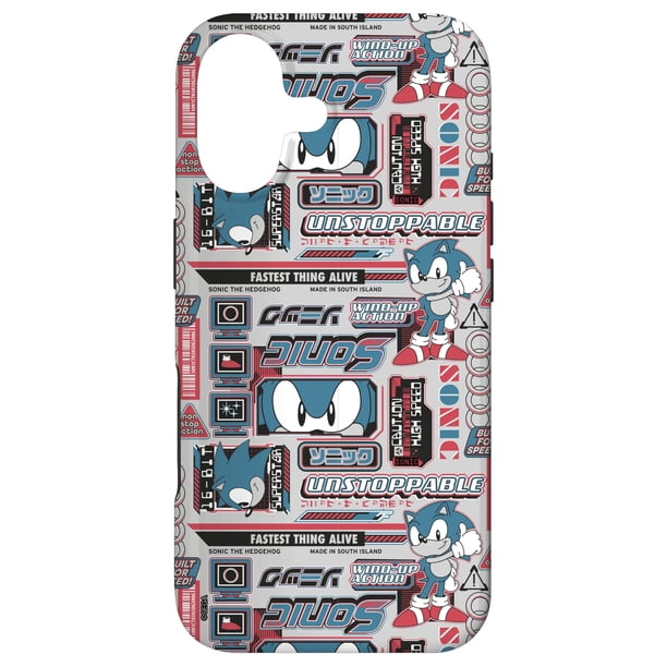 Funda de teléfono Sonic The Hedgehog Toymania para iPhone 17