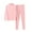 Pink, variant on Bixock Pajamas Two Piece Set for Women,Women Plus Szie Pajamas,Pajamas for Women Casual Solid Color Warm Double Sided Loose Crew Neck Long Sleeve Soft Cozy Winter Sleepwear Pajamas Set