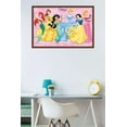 thumbnail image 2 of Disney Princess - Gowns Wall Poster, 22.375" x 34", Framed, 2 of 2