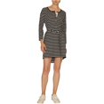 thumbnail image 1 of Sanctuary Clothing Womens Henley vestido alto-bajo, negro, mediano, 1 of 2