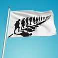 thumbnail image 2 of Oubit Drapeau Simple Face Robuste, Drapeau de Jour du Souvenir en Polyester Technologie de Pointe, 2 of 5