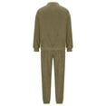 thumbnail image 4 of successthop 2 Piece Womens Sweatsuits with Matching Pants and Tops Long Sleeve Sweatshirt and Sweatpant Solid Outfits, 4 of 8