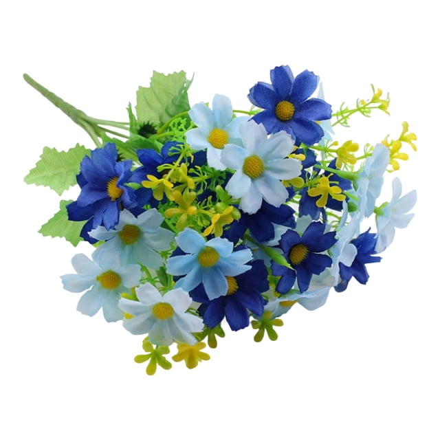 Ofertas Prime Day de PYPESEEWY, flores artificiales para exteriores, plantas artificiales, flores falsas, macetas, decoración para el hogar, cementerio, flores de seda para exteriores, resistentes a