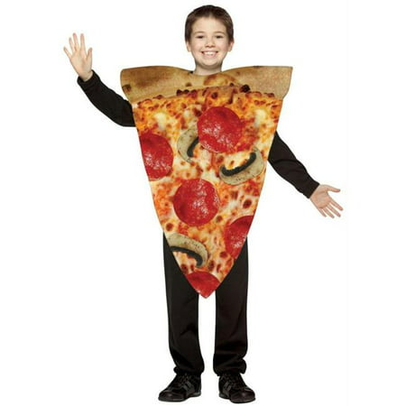 Costumes For All Occasions Gc9105 Pizza Slice Child Costume 7-10