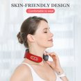 thumbnail image 4 of Graflsoa 4-Head Neck Massager with 42℃ Heat Therapy, 6 Massage Modes, 9 Intensity Levels, 15-Min Timer, Rechargeable (White), 4 of 6