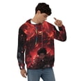 thumbnail image 4 of Attack On Titan Men's Hoodie With Color Drawstrings Sweatshirt Hooded Pullover Print Winter Coat Jacket 3x-Large, 4 of 9