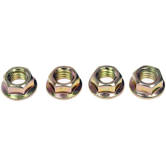 Dorman 962-012D Flanged Nut - Grade 8 - 3/8 In.-16  (Pack of 4)