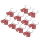 thumbnail image 4 of Cerrojo de bloqueo rojo cerrojo de etiquetado de aluminio de 6 orificios para fábrica, 4 of 8