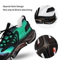thumbnail image 7 of Alaskan Aurora Aurora Borealis Northern Lights Walking Shoes for Men Woman Lightweight Tennis Fashion Elastic Sports Shoes Cushion Basketball Shoes, 7 of 7