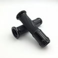 thumbnail image 3 of HTT-MOTOR Black CNC "s" on Rubber Hand Grips Fit For BMW S1000RR Aprilia Buell Ducati Panigale Honda CBR Yamaha Kawasaki Ninja Suzuki with 7/8" Standard Handlebars, 3 of 6