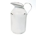 thumbnail image 1 of Stratton Home Decor S19340 Carafe à Lait en Émail Décoratif&44; Blanc, 1 of 1