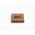 thumbnail image 3 of Seattle Seahawks Laser Engraved Brown Billfold Wallet, 3 of 4