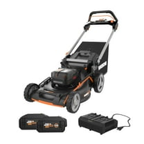 Worx Nitro WP773 40V PowerShare PRO 21" Cordless Self-Propelled Lawn Mower with Brushless Motor
