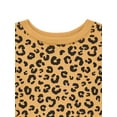 thumbnail image 2 of Garanimals Toddler Girl Printed Fleece Sweatshirt with Long Sleeves, Sizes 2T-5T, 2 of 3