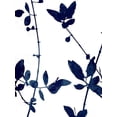 thumbnail image 2 of Carson, Danielle 25x32 Black Ornate Wood Framed with Double Matting Museum Art Print Titled - Nature Indigo Blue III, 2 of 4