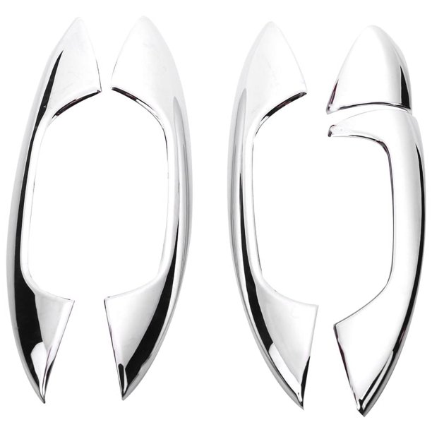 Para W205 Cclass C200 C180 Glc260 2015 2016 Accesorios Del Coche Pegatina De Abs De Recorte De Manejar De Puerta 5 Piezas / Juego para Lhd