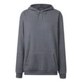 thumbnail image 4 of HCNTES Womens Oversized Hoodies Sweatshirts Fleece Hooded Pullover Tops Sweaters Casual Comfy Fall Fashion Outfits Clothes(XXL,C29-Dark Gray), 4 of 4