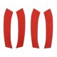 thumbnail image 2 of Car Soft Carbon Fiber Inner Door Handrail Cover Trim For Old 2006-2012, 2 of 5