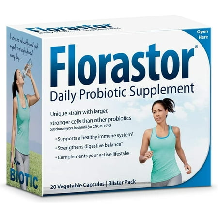 Florastor Capsules, 20 Capsules/ 250 mg