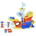 thumbnail image 3 of Set de Juego Hasbro Marvel Spidey and his Amazing Friends Barco Pirata con Telarañas y Burbujas, 3 of 5