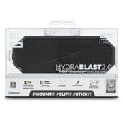 Altec Lansing Hydra Blast 2.0 LED Lighting Floatable Waterproof Wireless Magnetic Bluetooth Portable Speaker, Black, IMW1302