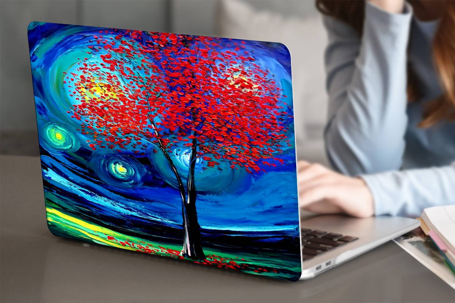 UESWILL Compatible With M1 MacBook Air 13 Inch Case 2021 2020 2019 2018 Model A2337 (M1) A2179 A1932, With Retina Display Touch ID, Matte Protective - View #3