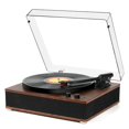 thumbnail image 3 of Tocadiscos Bluetooth y USB Retro Caoba Bonn, 3 of 6