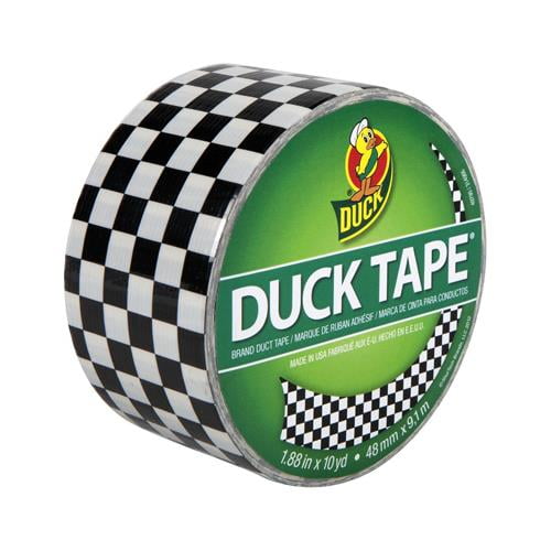 Shurtech Brands 280410 Checkers Duct Tape, 1.88Inch x 10Yard